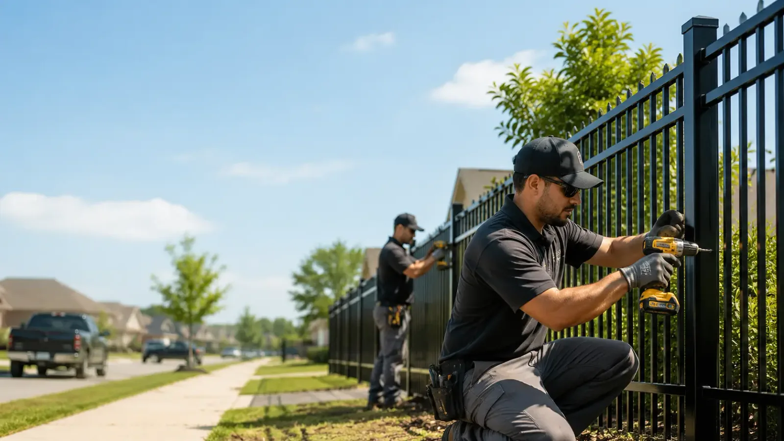 Metal Fence Installation in Jackson, NC